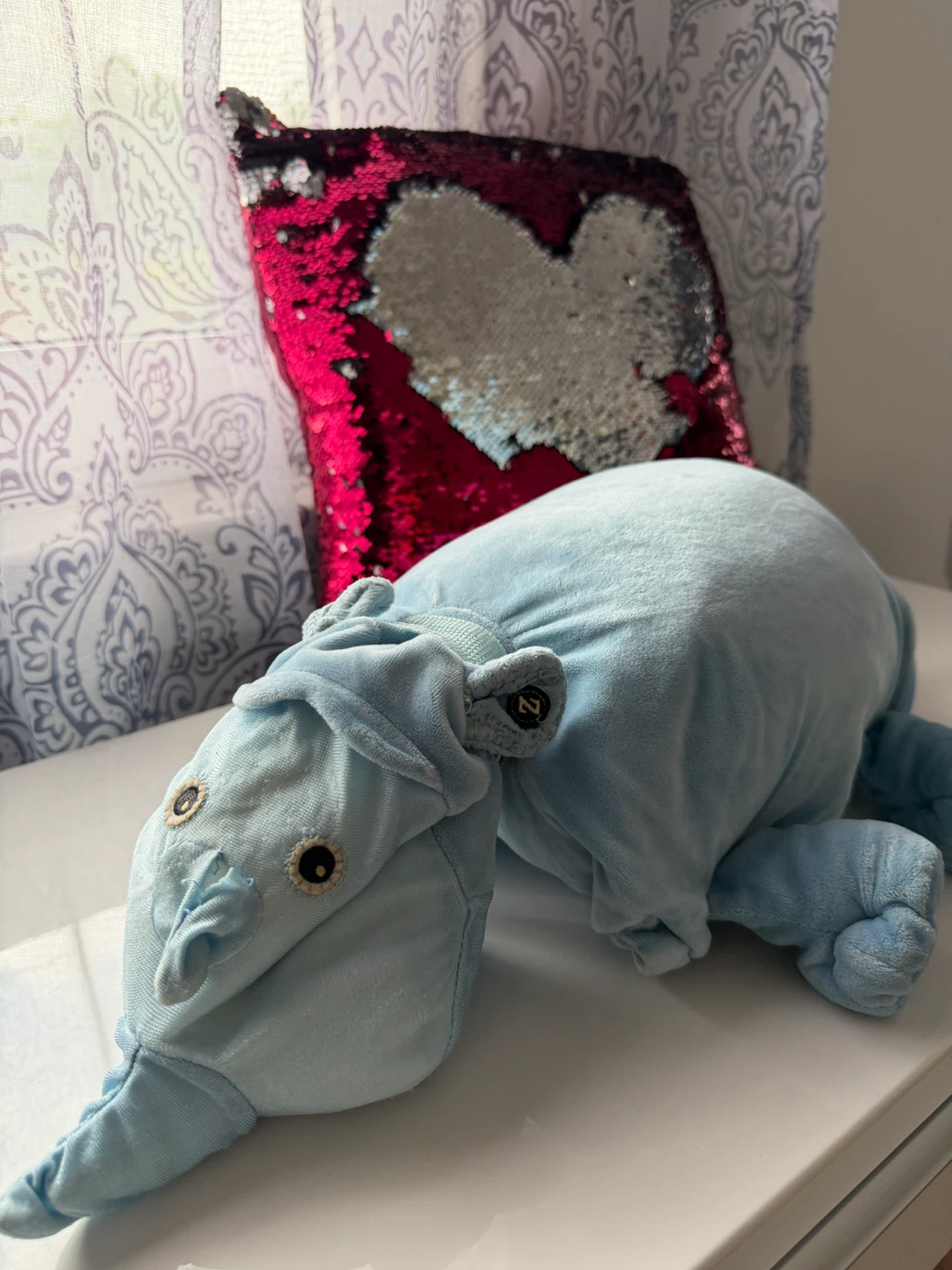 Zoobies Hada the Hippo Blanket Pet