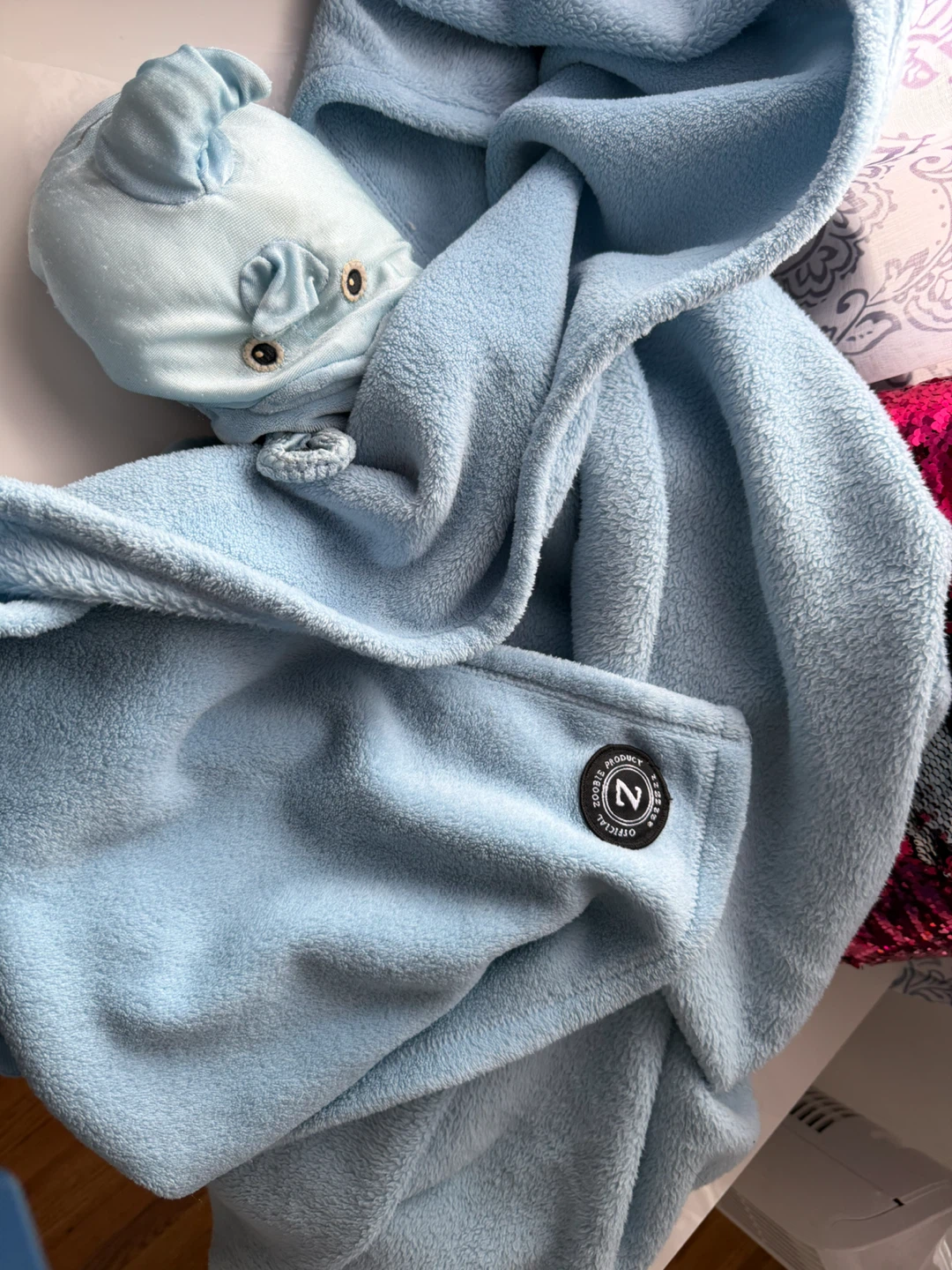 Zoobies Hada the Hippo Blanket Pet - photo 2