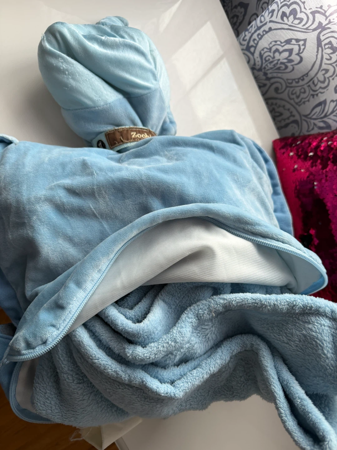 Zoobies Hada the Hippo Blanket Pet - photo 3