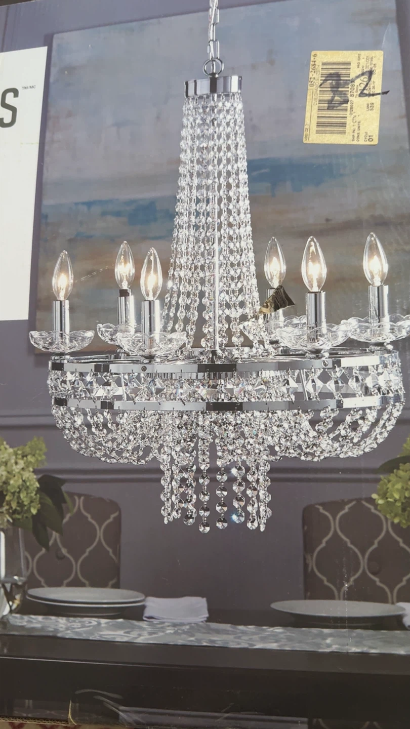 CANVAS Elizabeth 7-Light Crystal Chandelier