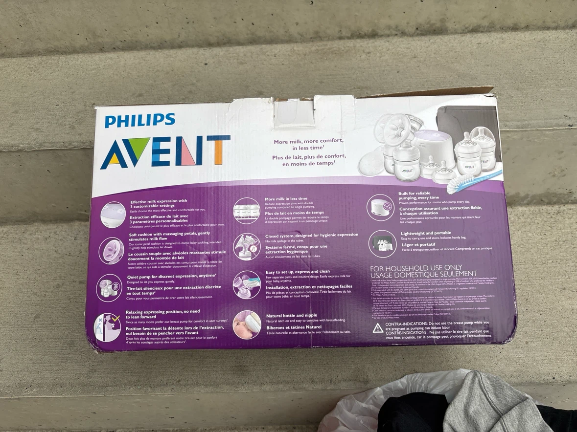 Philips Avent Double Electric Breast Pump - photo 2