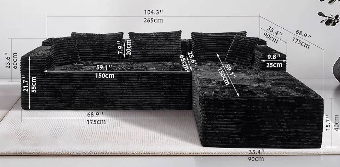 Boneless Couch - photo 2