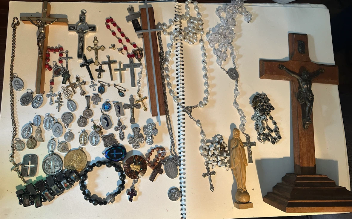 Vintage Catholic Devotional Lot - Rare Estate Finds