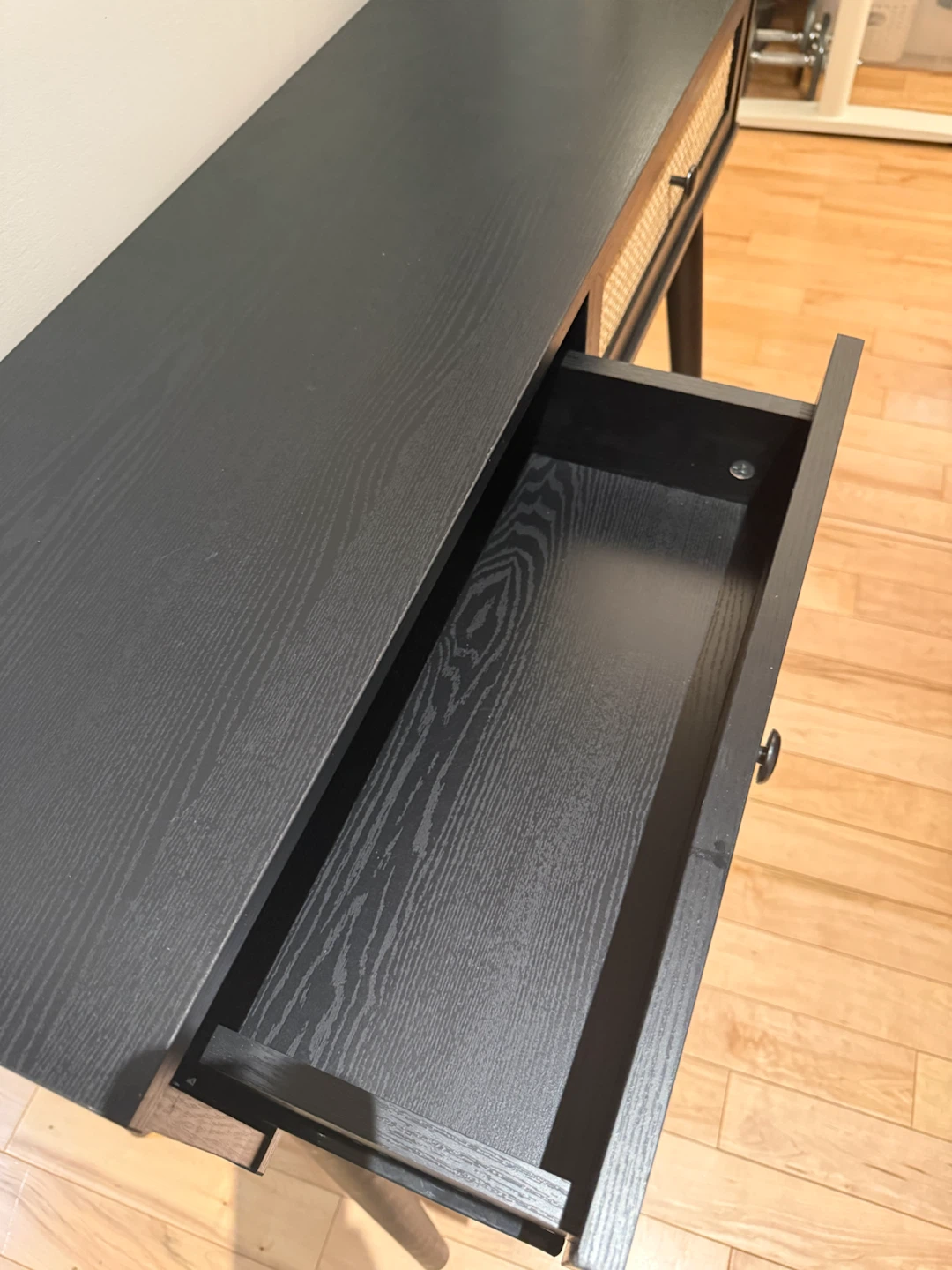 Black Console Table - photo 3