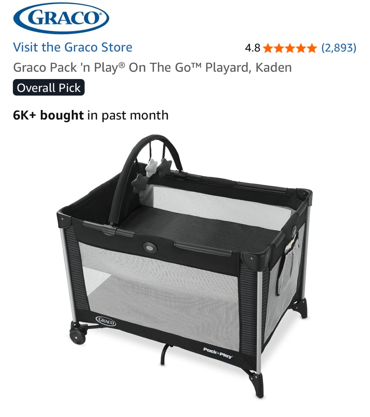 Graco Pack 'n Play On The Go Playard - photo 3