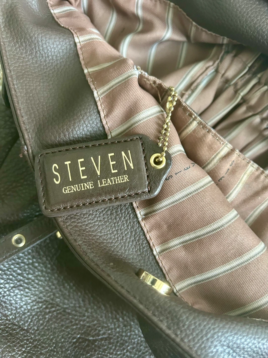 Steve Madden Brown Leather Tote Bag - photo 3