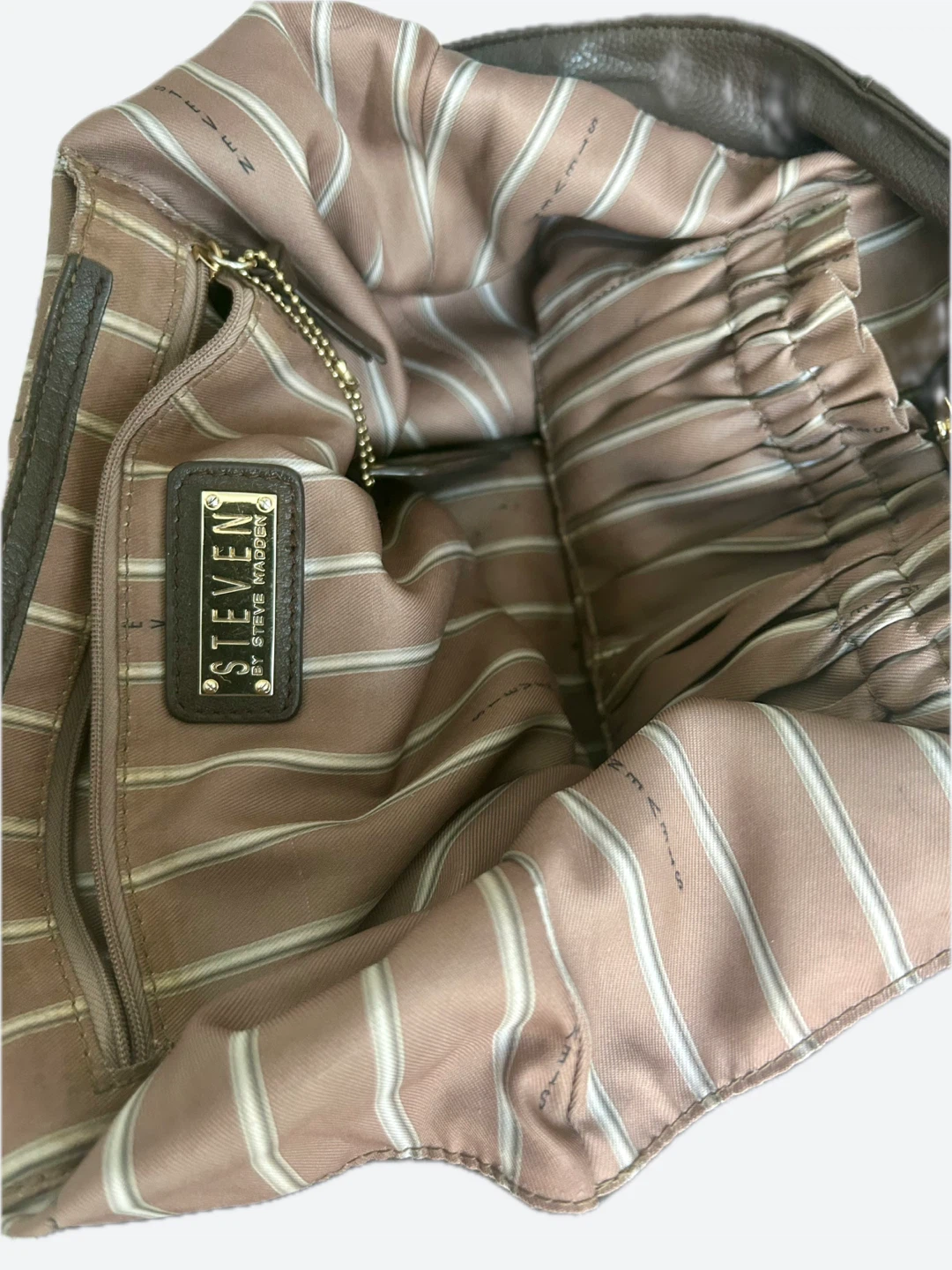 Steve Madden Brown Leather Tote Bag - photo 4
