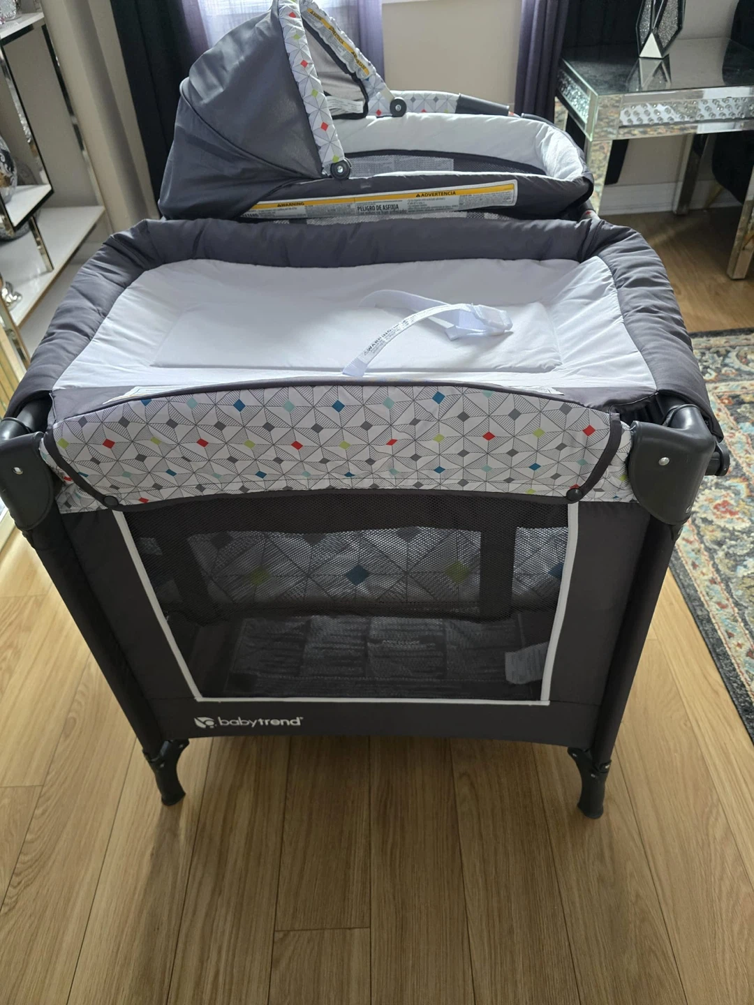 Baby Trend Deluxe Newborn 2 in 1 Bassinet - photo 3