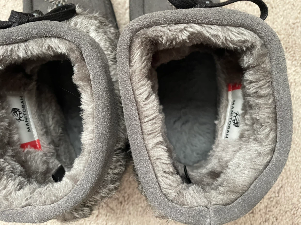 Manitobah Mukluks Solstice Ankle Mukluks V2 Charcoal Size L/8 - photo 5
