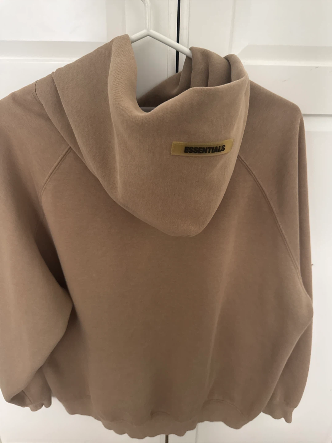 Fear of God Essentials Hoodie - Tan - photo 2