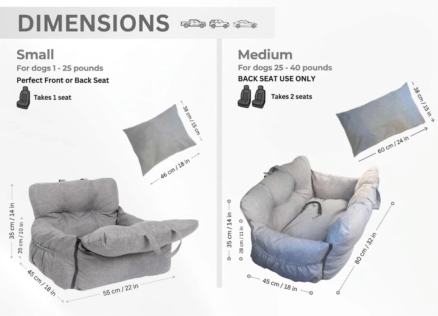 Premium Dog Car Seat - New - photo 3