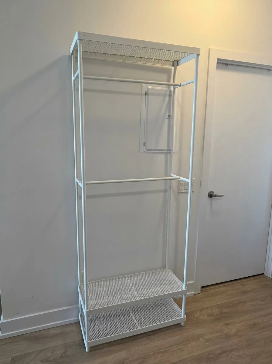 Like 🆕- IKEA MACKAPÄR Coat Rack with Shoe Storage Unit🔥78*200cm