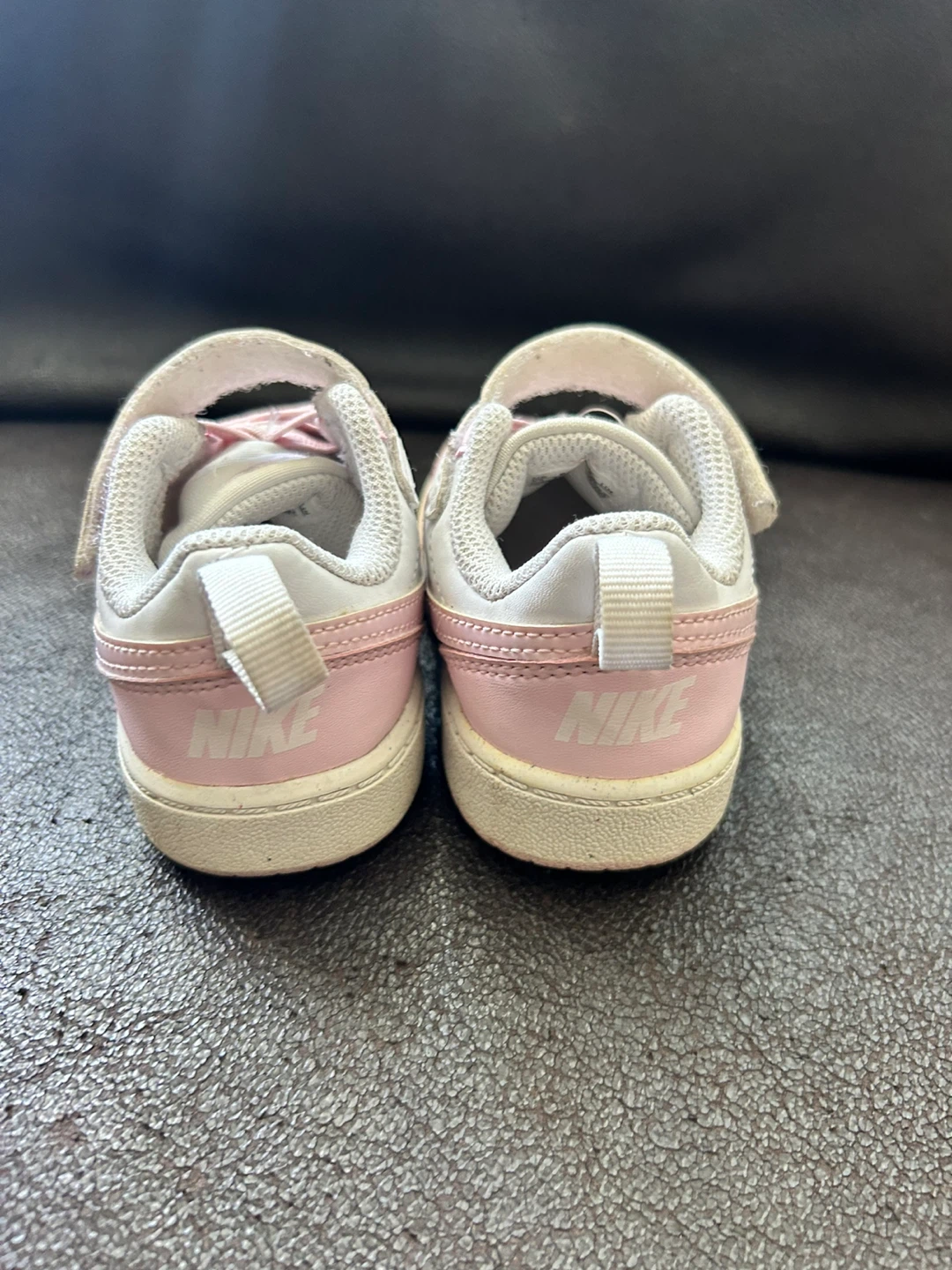 Nike Baby Sneakers Pink White Size 6c - photo 3