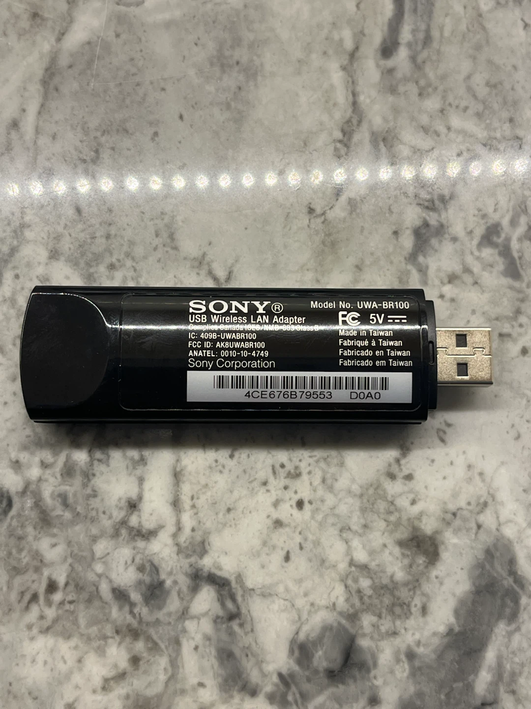 Sony USB Wireless LAN adapter Model No. UWA-BR100 - photo 3