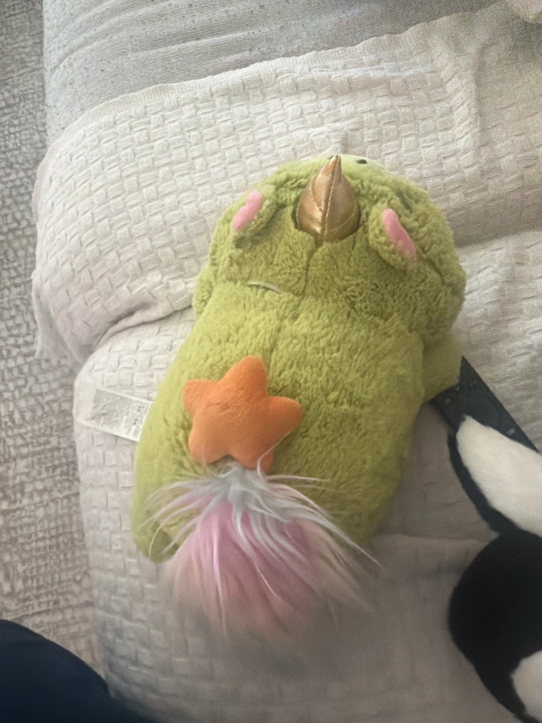 Cute Dog Plush Toy with Unicorn Costume - photo 3