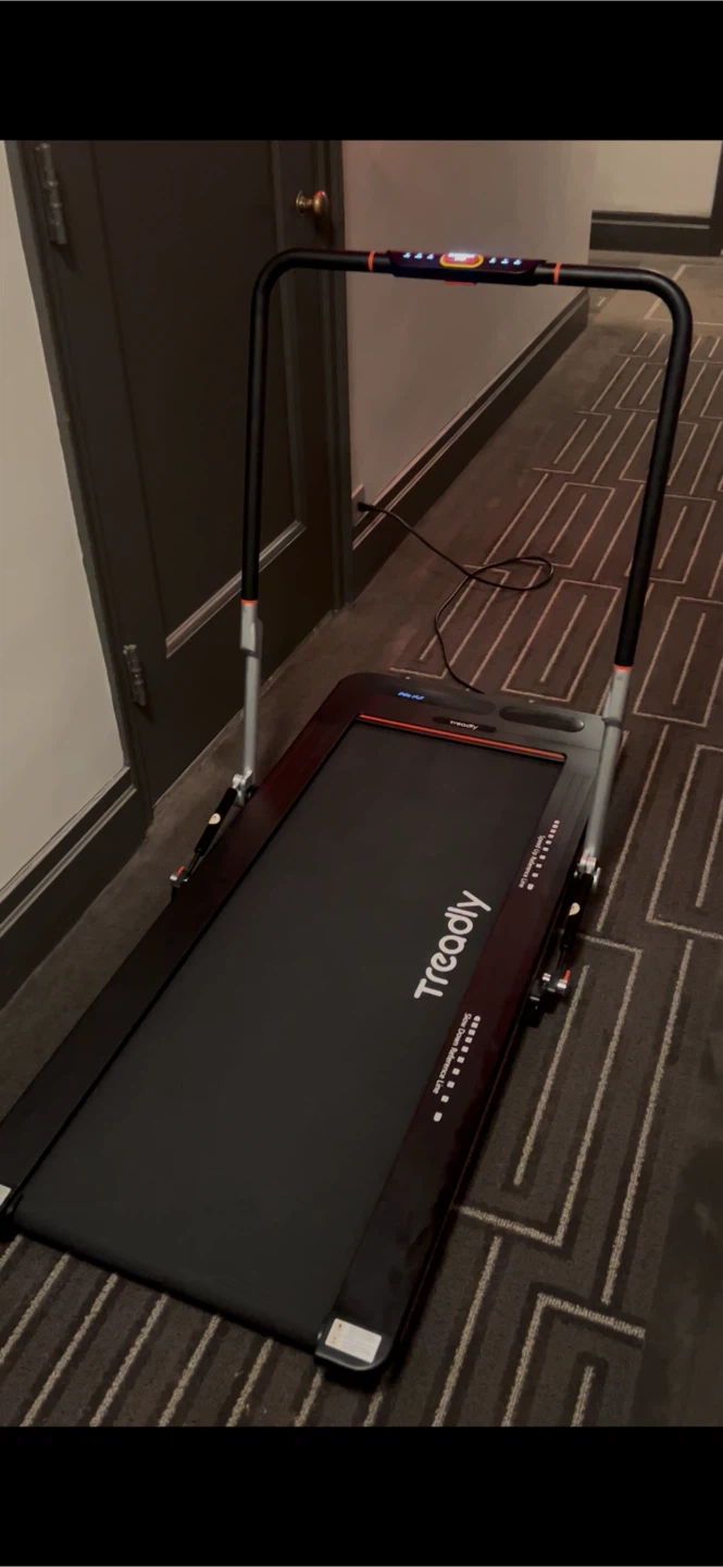 Treadly 2 thin profile treadmill Gently Used - photo 2