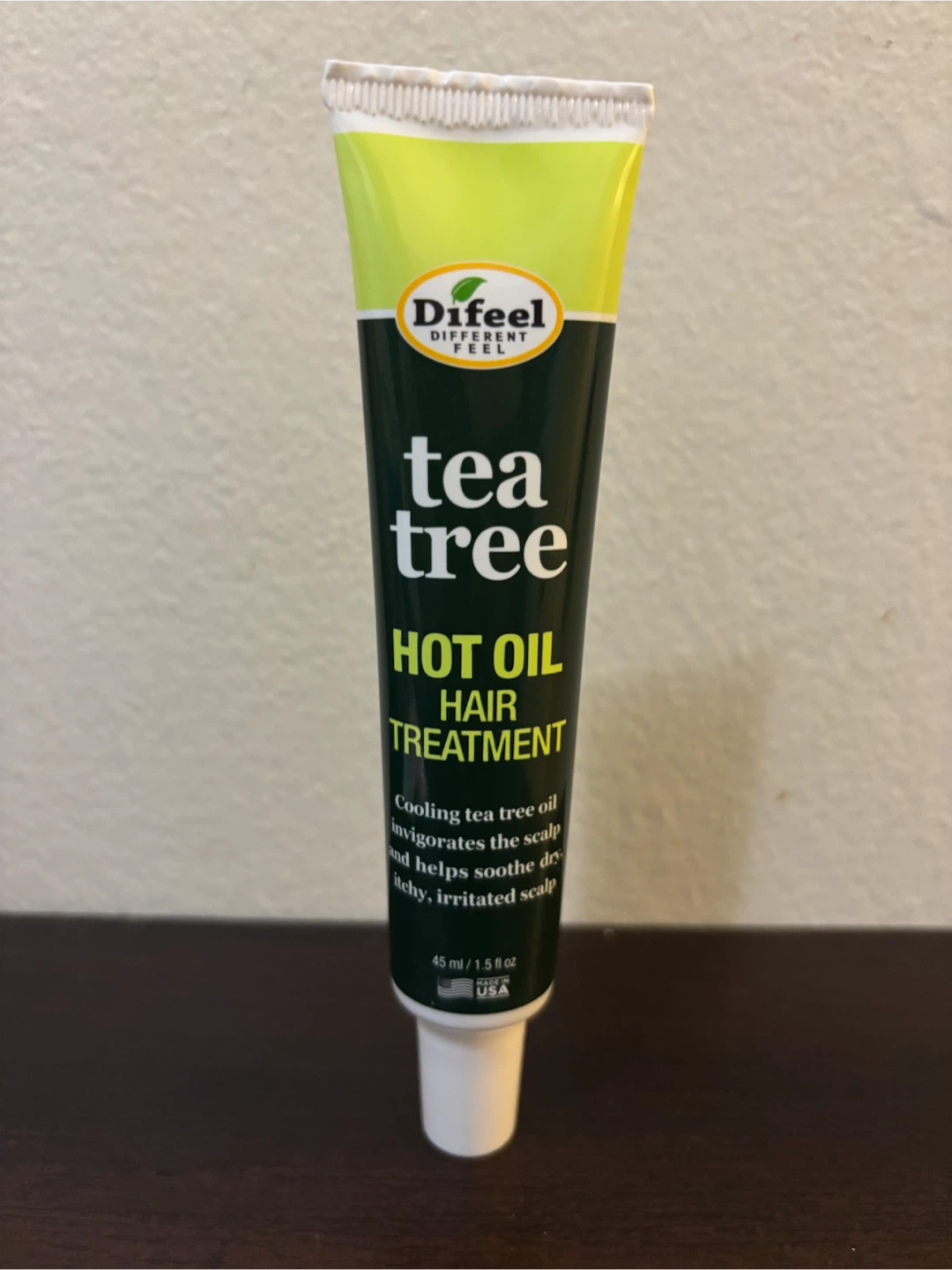 NEW-Difeel Tea Tree Hot Oil Hair Treatment