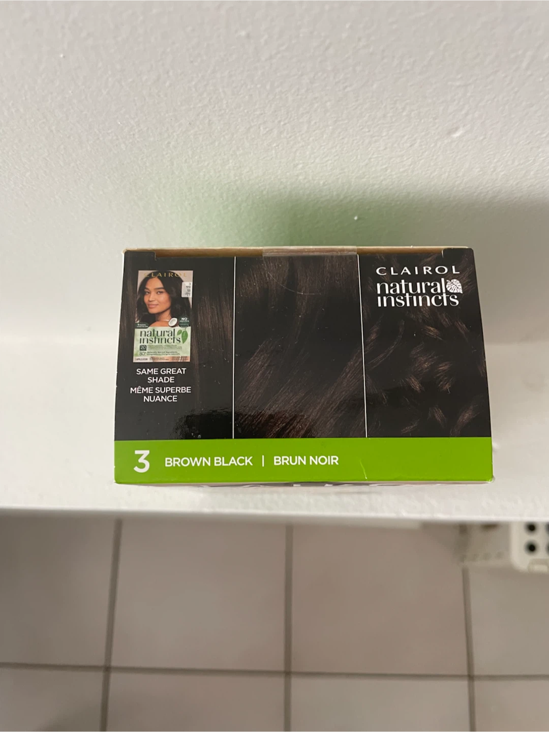 Unopened Clairol Natural Instincts Brown Black Hair Colour - photo 5
