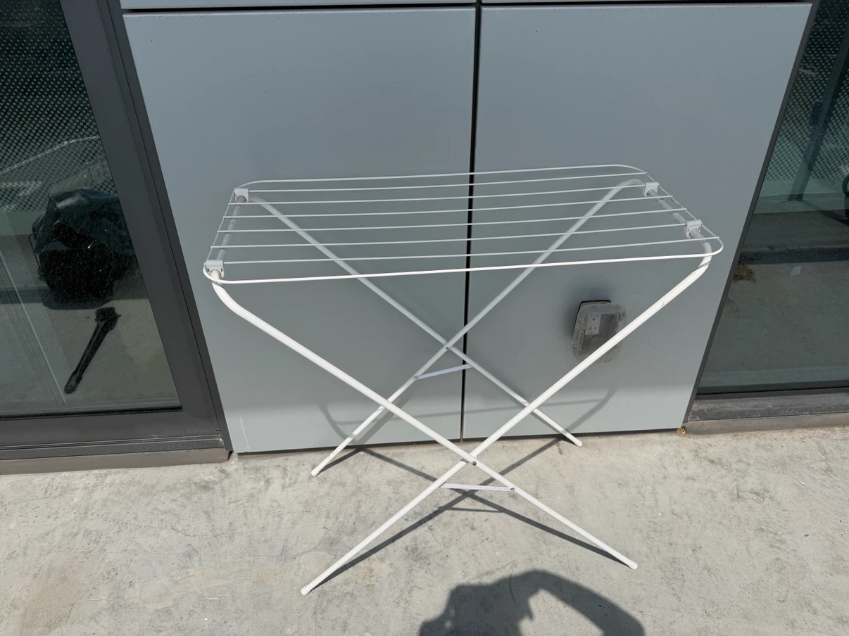 White Folding Drying Rack