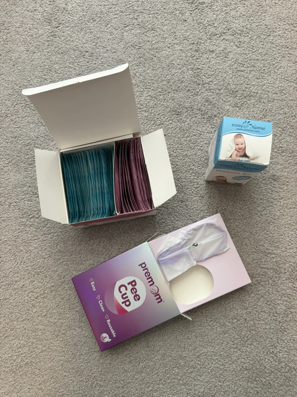 Easy@Home Ovulation and Pregancy Strips, and reusable pee cup - photo 2