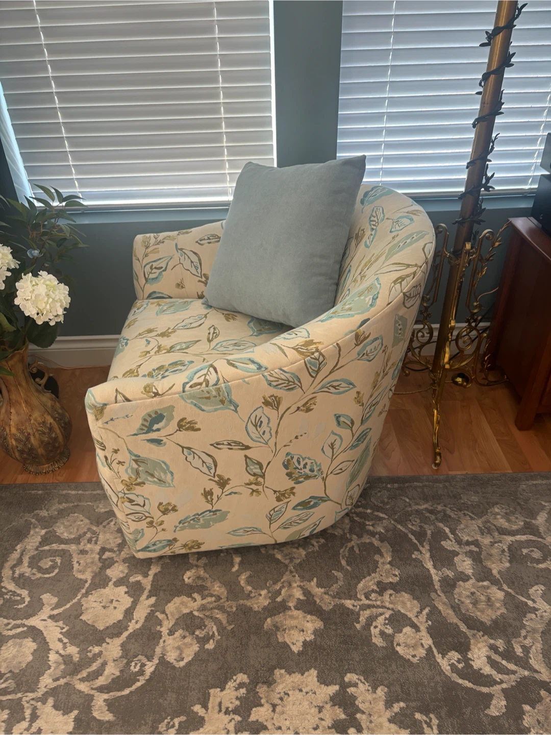 Floral Accent Chair - photo 4