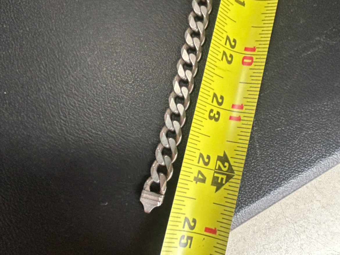 925 Sterling Silver Italian Curb Link Chain - photo 3
