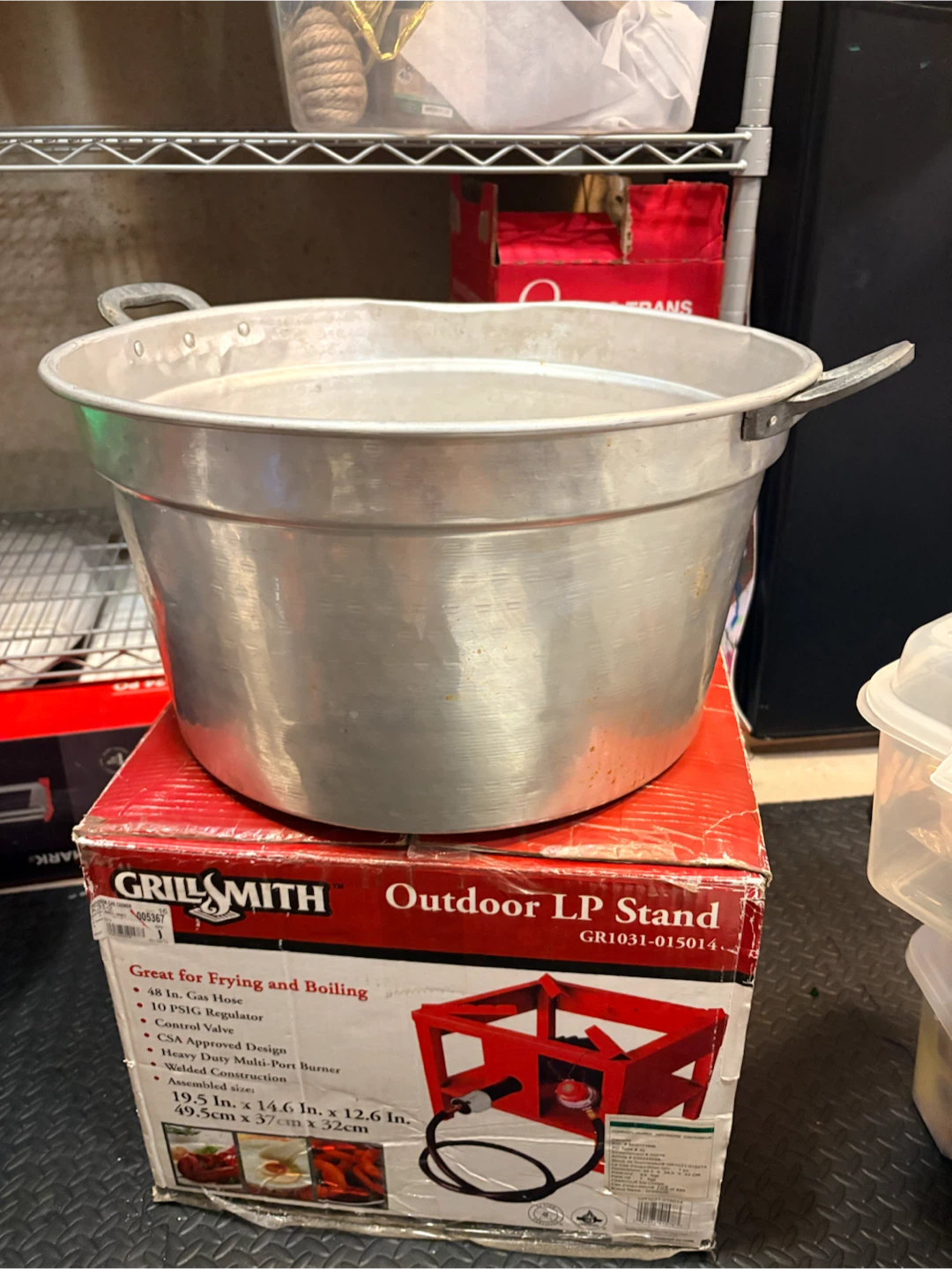 GrillSmith Outdoor LP Propane Burner Stand - photo 3