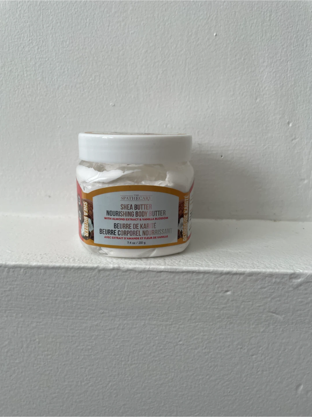 Used SPATHECARY Shea Butter Nourishing Body Butter 7.5 oz