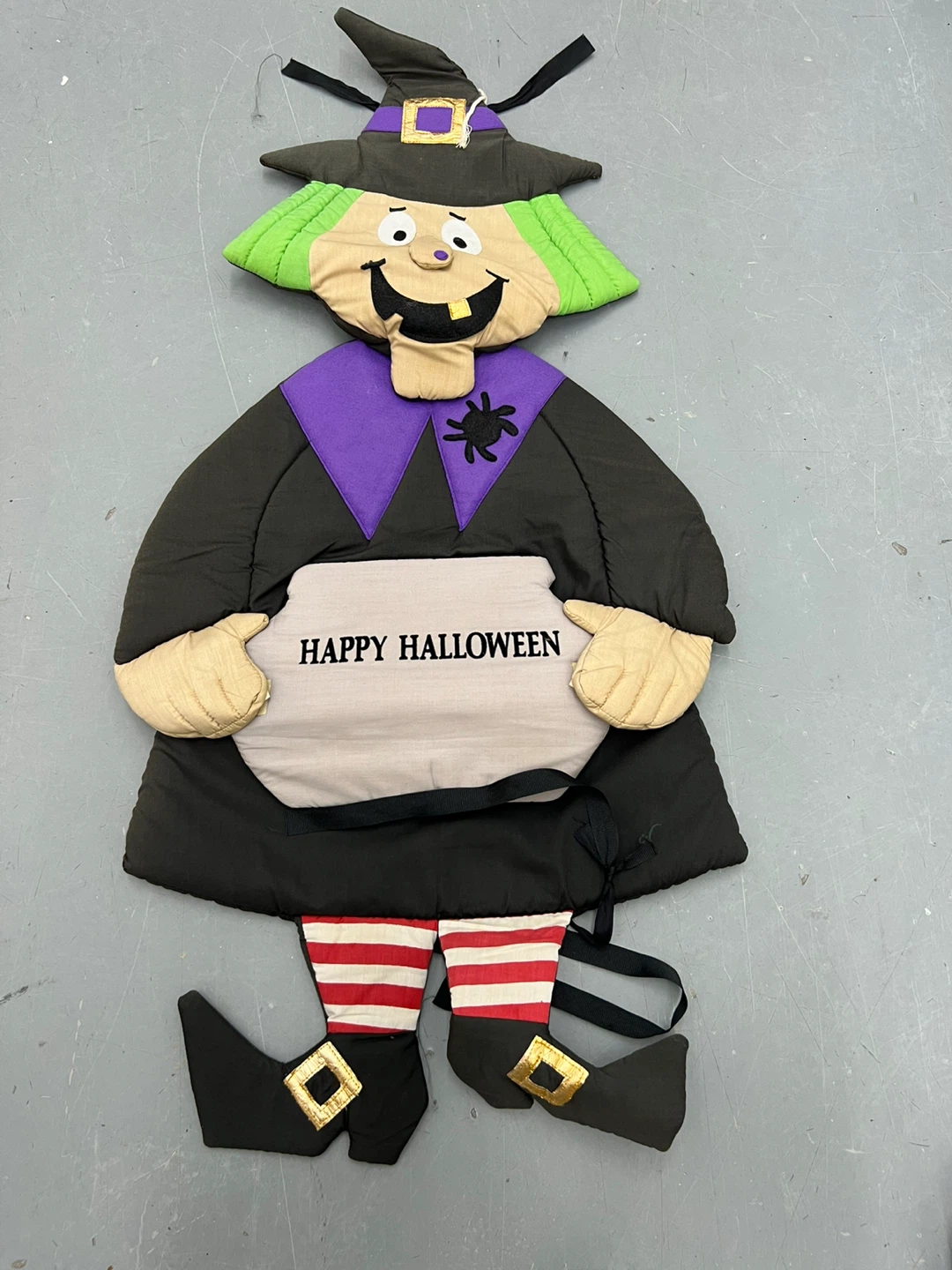 Vintage Halloween Plush & Windsock Lot 5pc - retro - photo 3