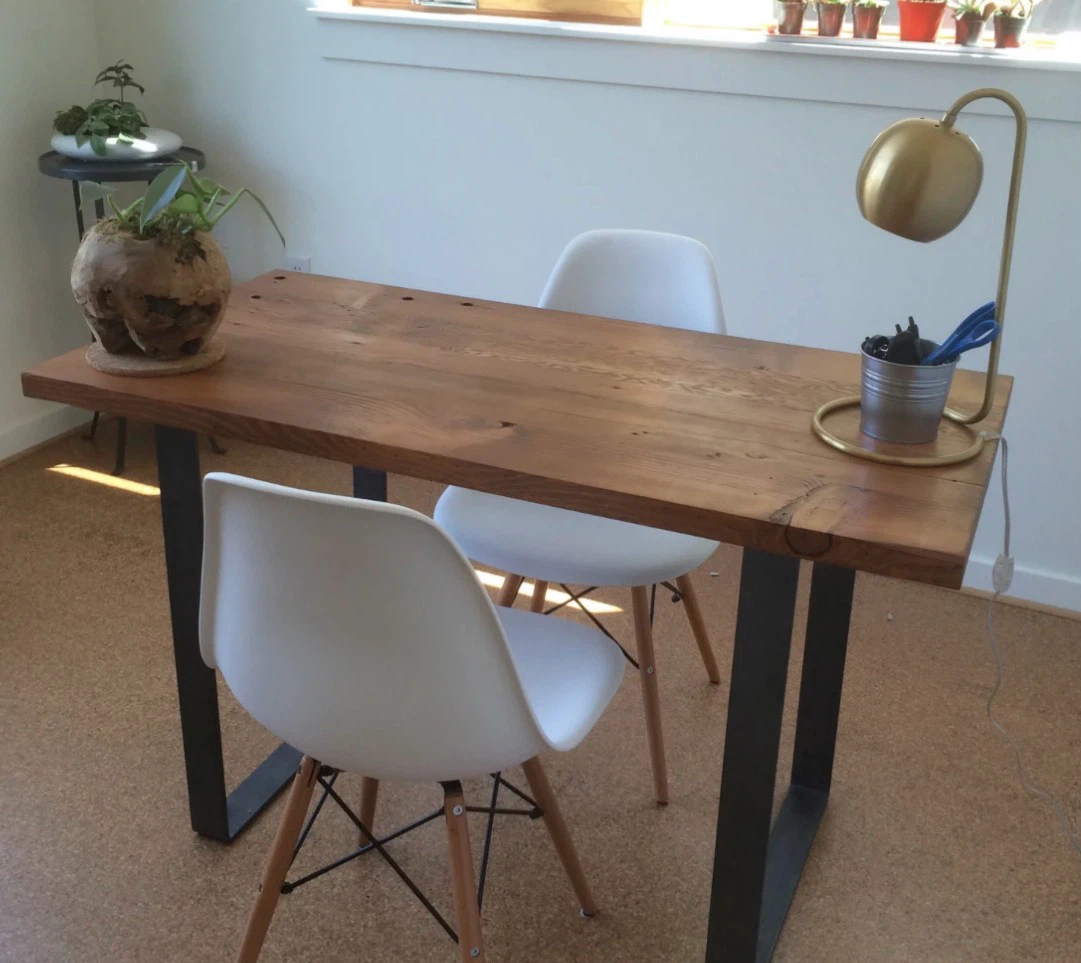 Custom Live Edge Hardwood Desks - photo 4