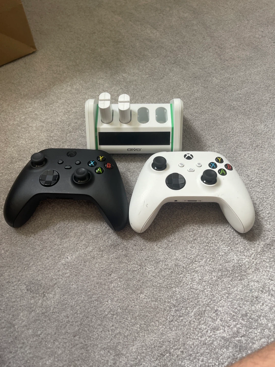 Xbox Wireless Controllers (2) with Charging Dock
