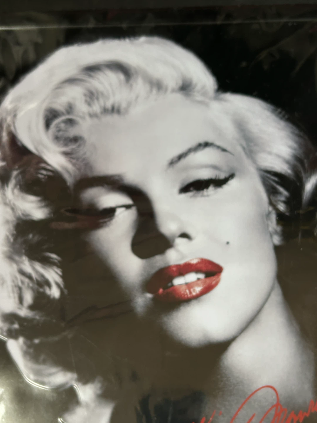 Marilyn Monroe "Love Marilyn" Tin Sign - photo 5