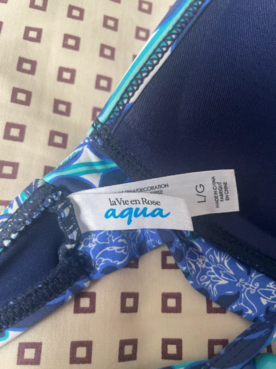 La Vie en Rose Aqua Bikini Top - photo 3