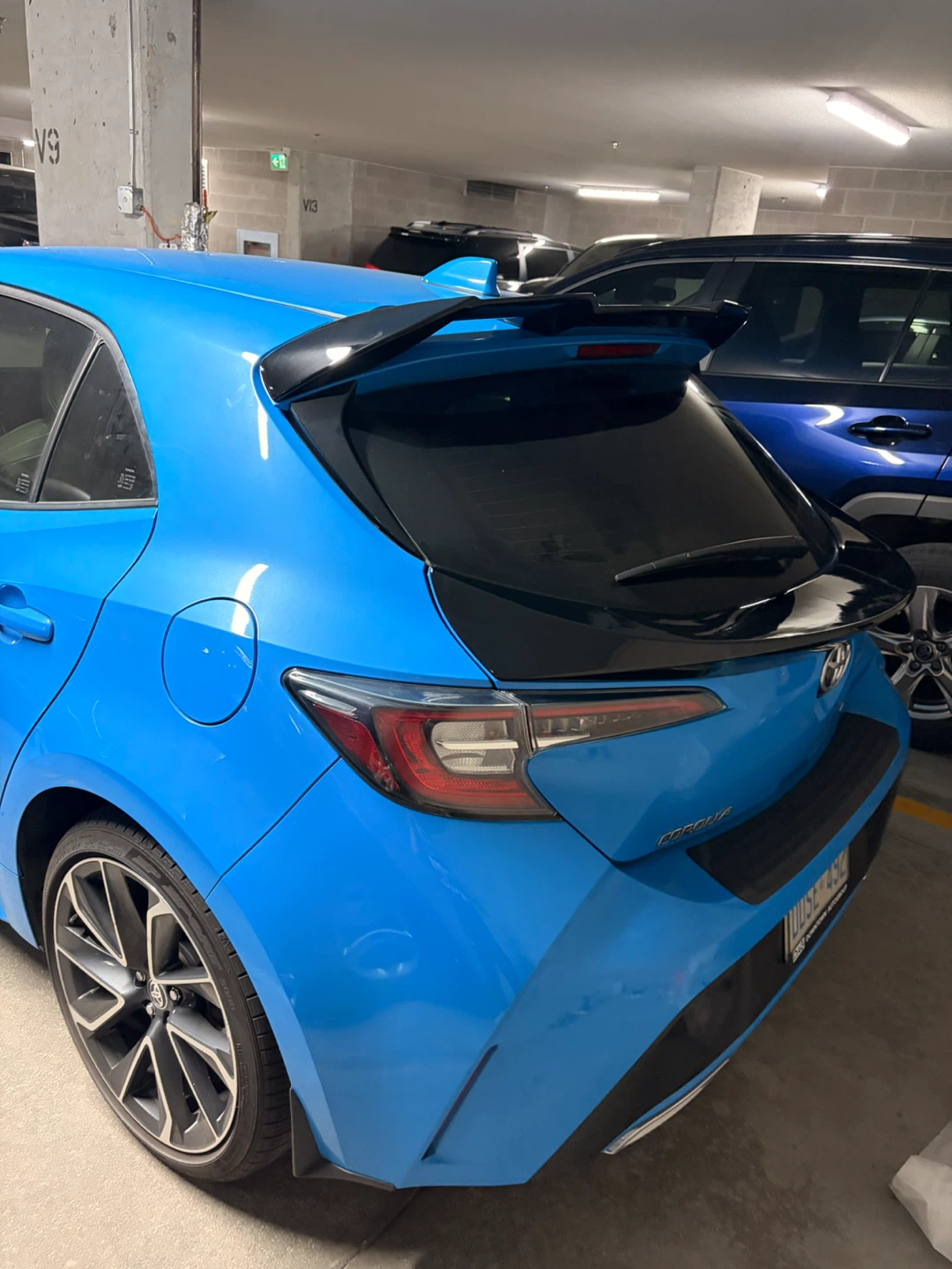 Toyota Corolla Hatchback black Spoilers(top & mid) - photo 3