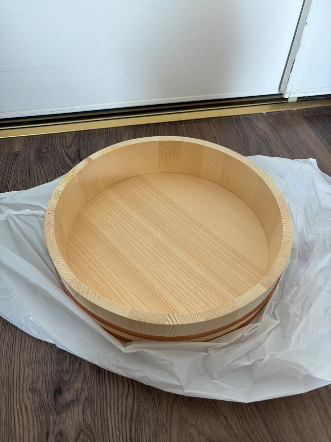 Wooden Sushi Bowl, Hangiri
