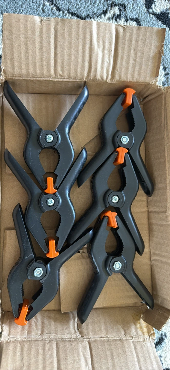 Neewer 6 Pack Heavy Duty Spring Clamps