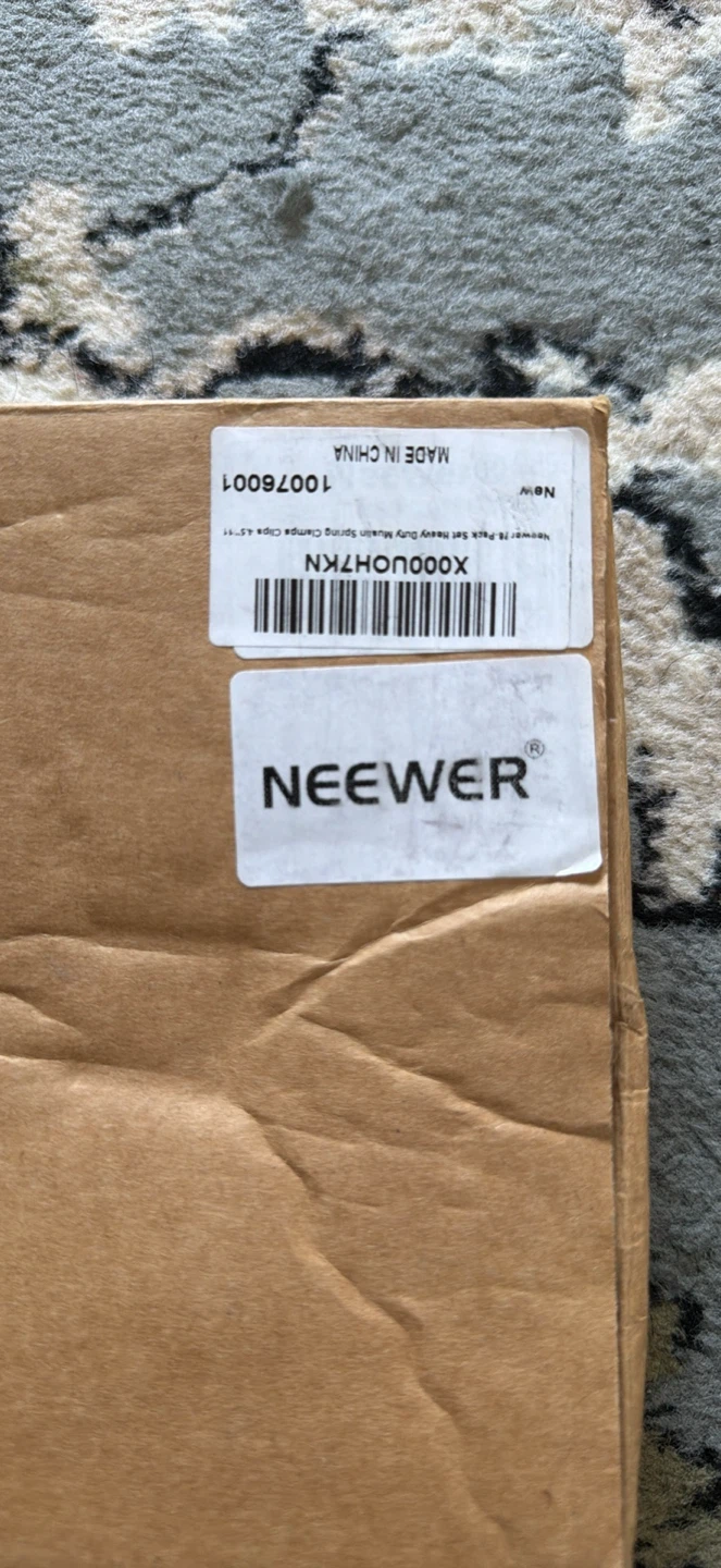 Neewer 6 Pack Heavy Duty Spring Clamps - photo 2