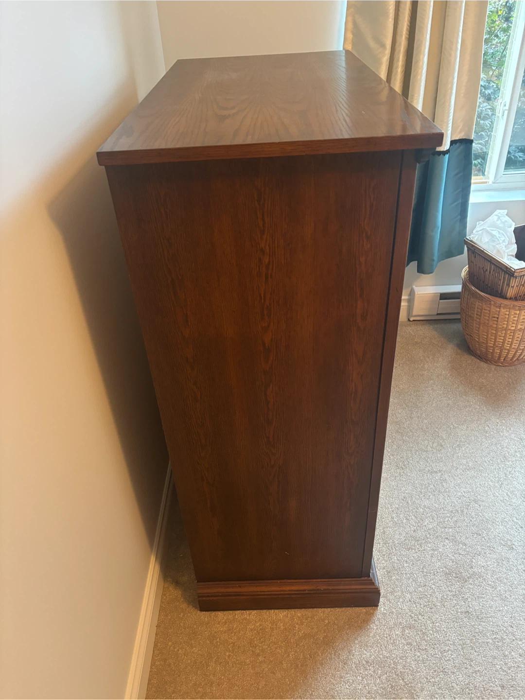 Wooden Dresser with Ornate Drawers - photo 2