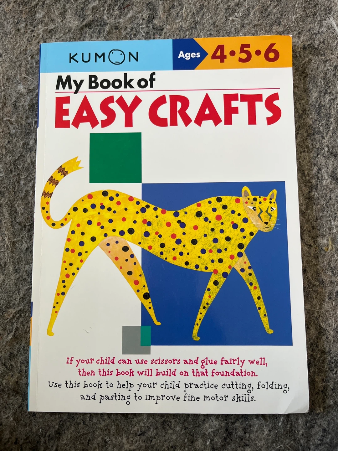 Kumon My Book of Easy Crafts Workbook