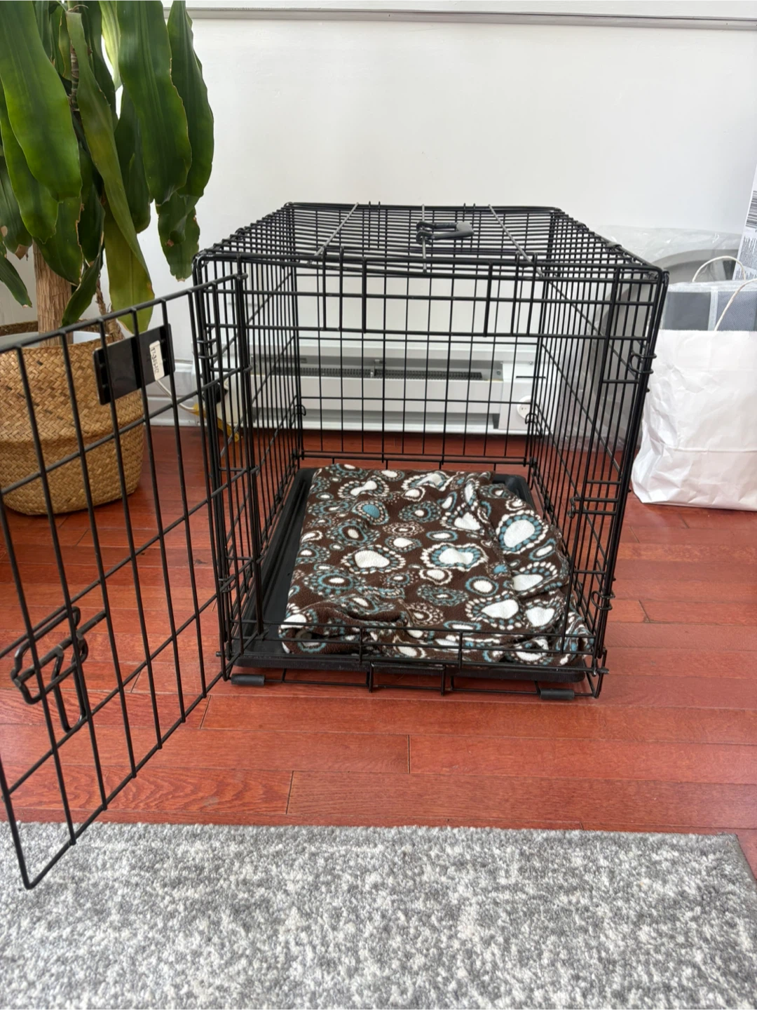 Dog bed and crate bundle - photo 5