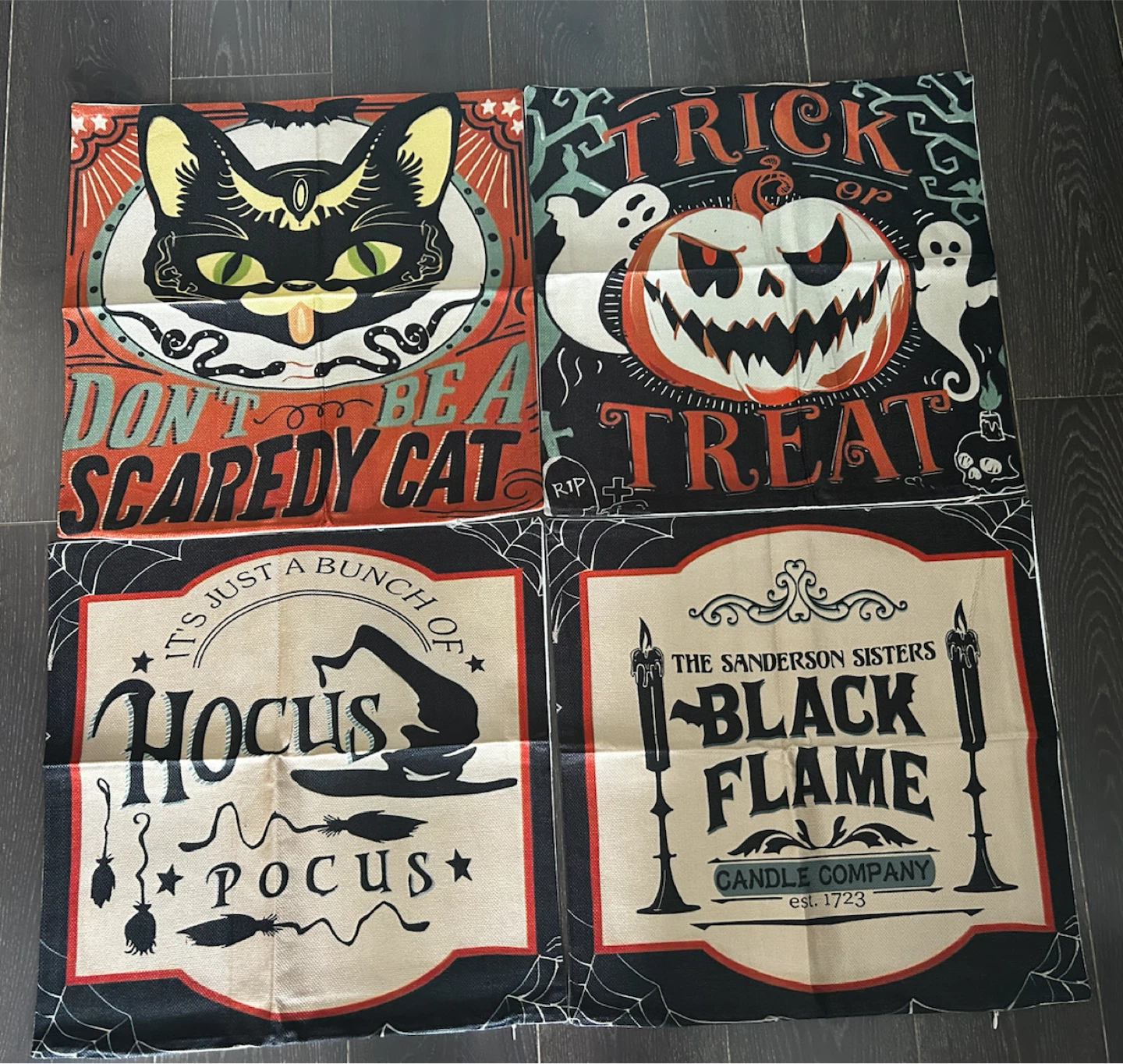 Halloween Pillow Covers - Set of 4 - photo 2