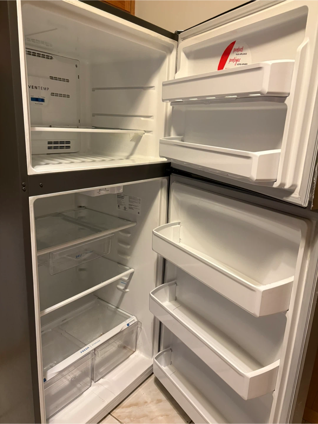 Top Freezer Refrigerator Frigidaire