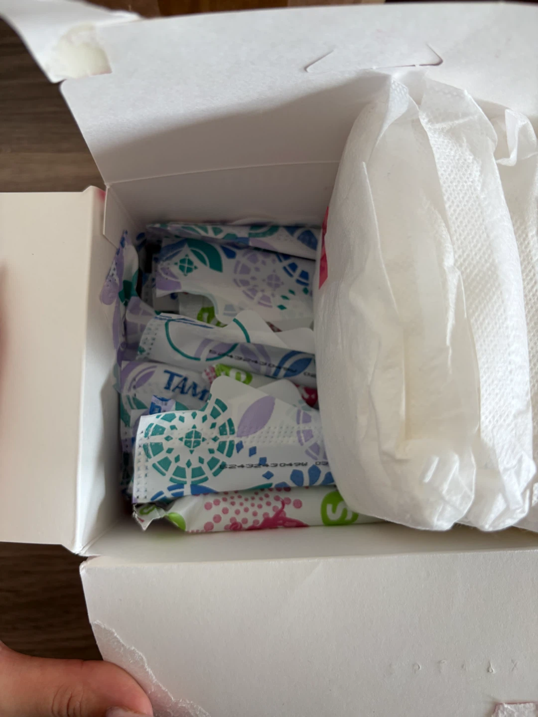 Tampax Tampons and Organic Cotton Pads