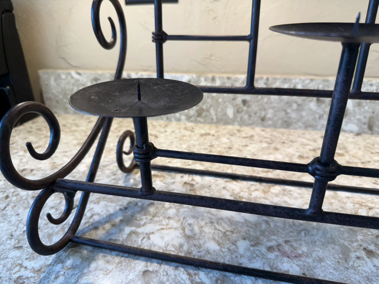 Wrought Iron Candelabra - photo 3