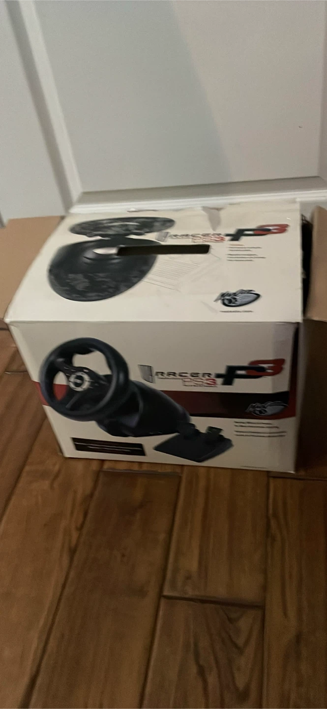 Mad Catz "Racer" PS3 Racing Wheel & Pedals