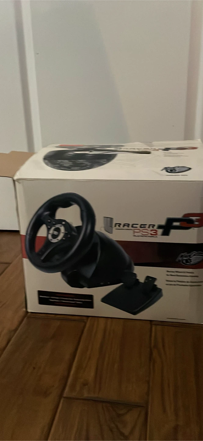 Mad Catz "Racer" PS3 Racing Wheel & Pedals - photo 3