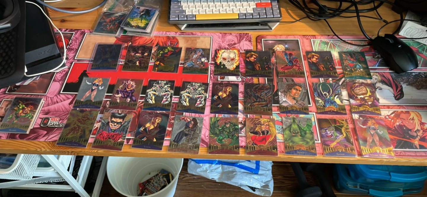 Marvel Metal Trading Cards Collection