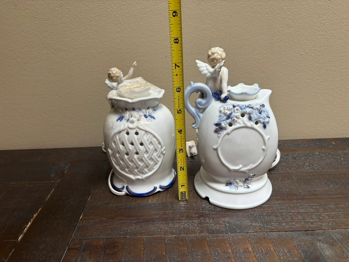 Vintage Ceramic Angel night light Set - photo 5