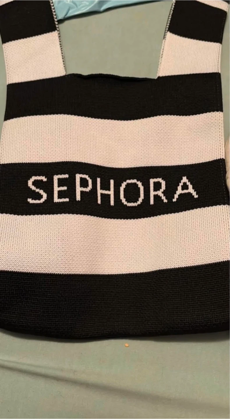 Sephora knit tote