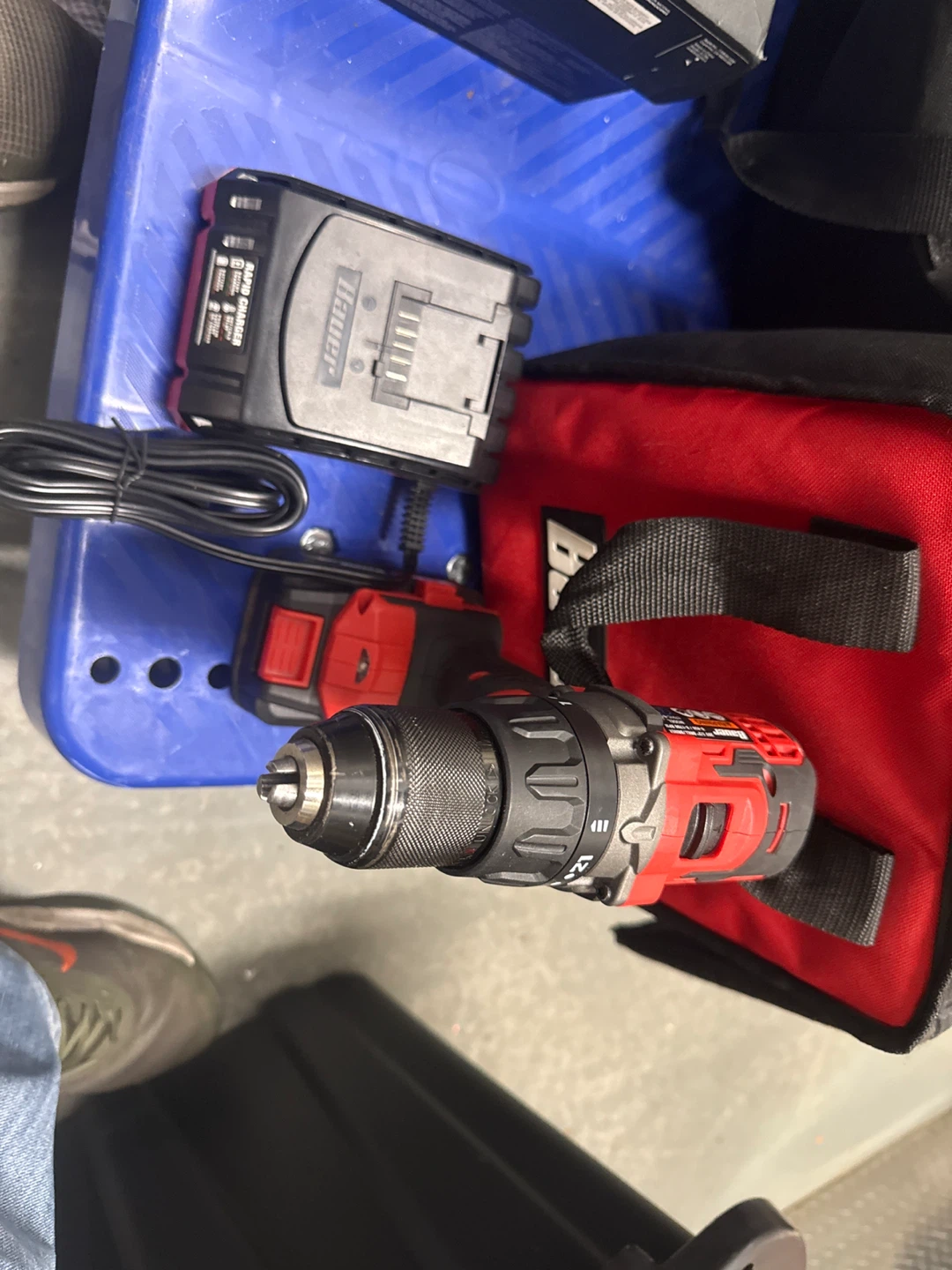 Bauer Cordless Drill with Battery and Charger